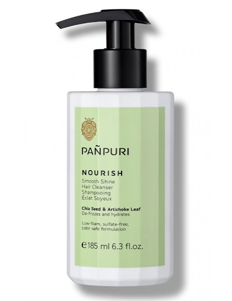 PANPURI Švelnumo ir žvilgesio suteikiantis plaukų šampūnas "Nourish" 185 ml