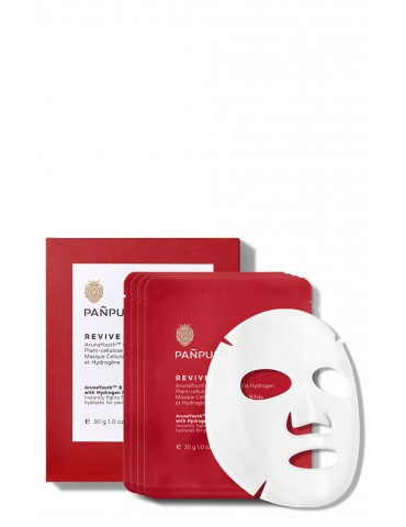 PANPURI lakštinė kaukė su bifida fermentais, vandeniliu ir augaline celiulioze "Aruna Youth" 4x30 ml