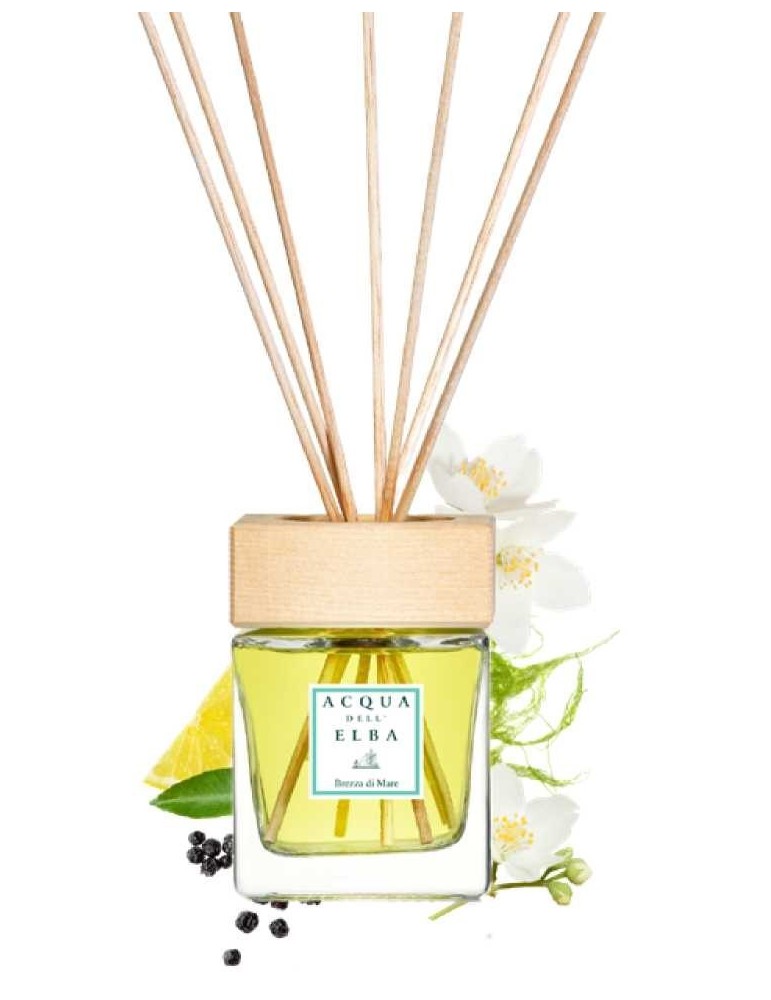 ACQUA DELL’ELBA namų kvapas su lazdelėmis „Brezza di Mare“ 200 ml.