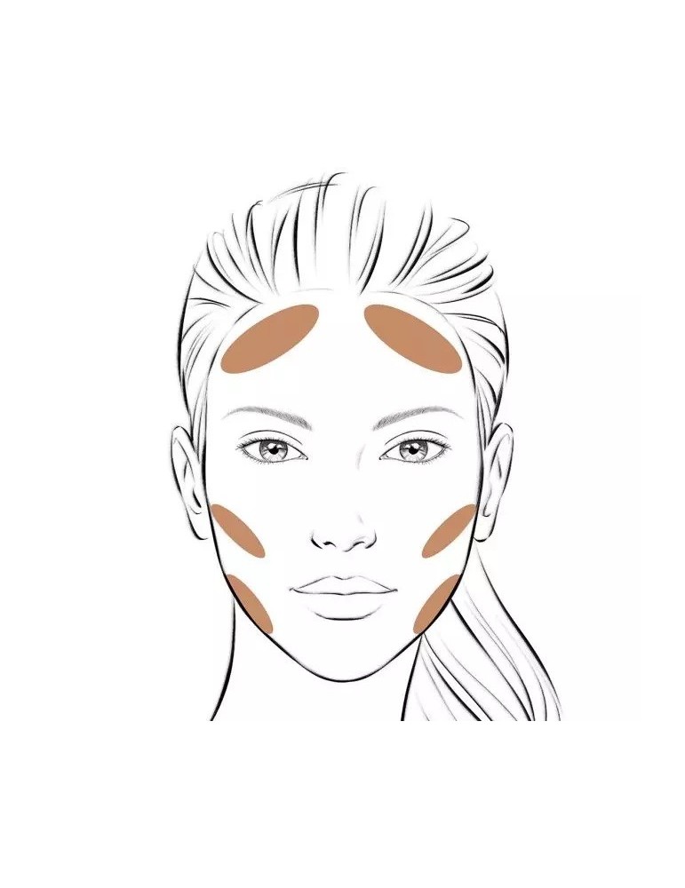 T.LECLERC bronzinanti pudra 02 CUIVRE 17g.