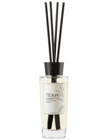 ERBAL namų kvapas su lazdelėmis „Black Teah“ 100 ml