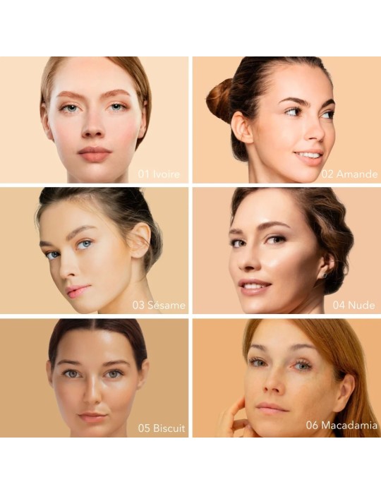 T.LECLERC anti-aging makiažo pagrindas-serumas 08 DUNE 30 ml