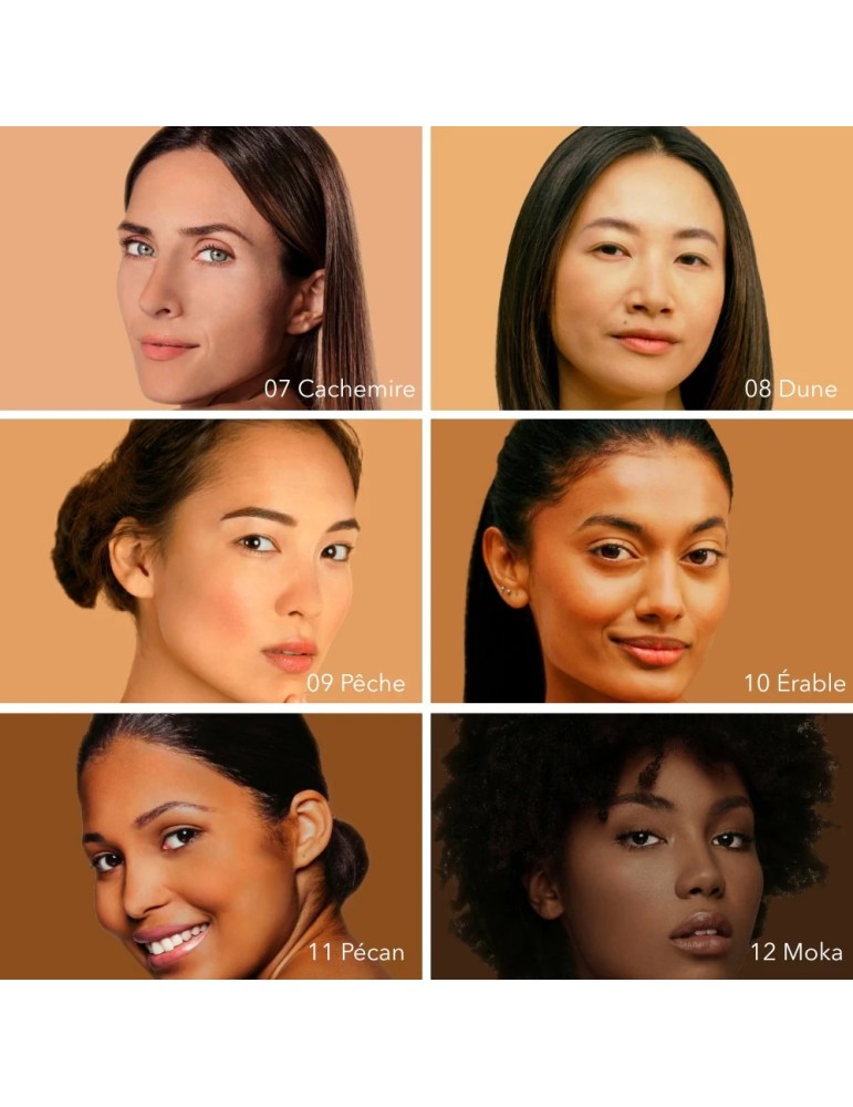 T.LECLERC anti-aging makiažo pagrindas-serumas 07 CACHEMIRE 30 ml