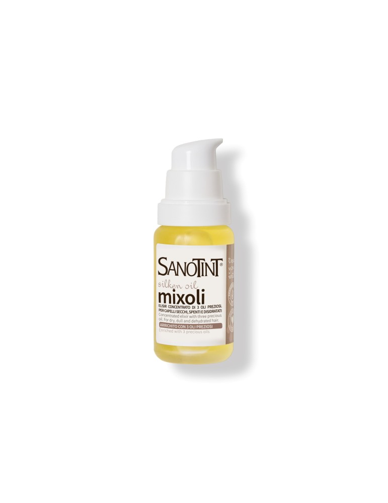 SANOTINT šilkinis aliejus plaukams „Mixoli" 50 ml