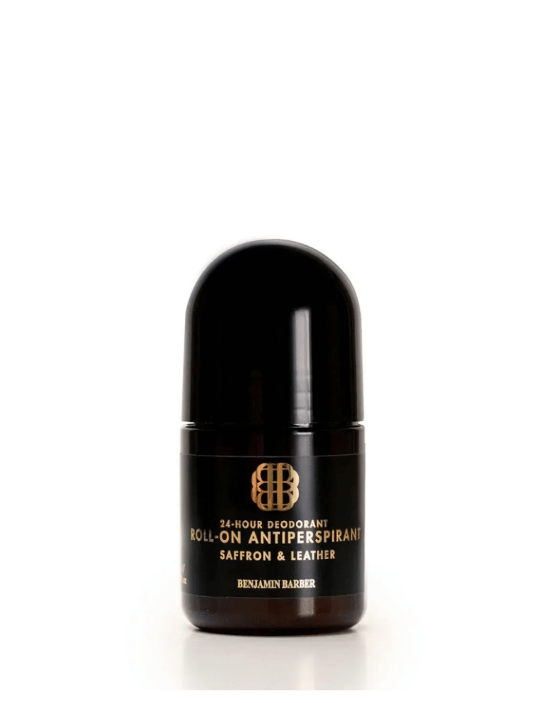Benjamin Barber „Saffron & Leather“ antiperspirantas VYRAMS