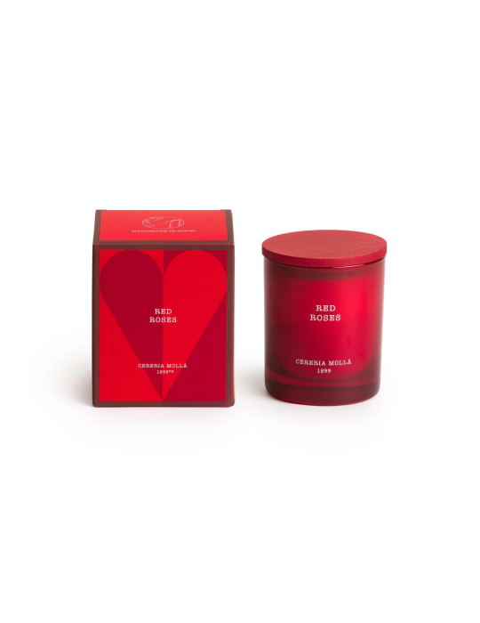 CERERIA MOLLA žvakė „Red Roses“, 230 g. (Limited Edition)